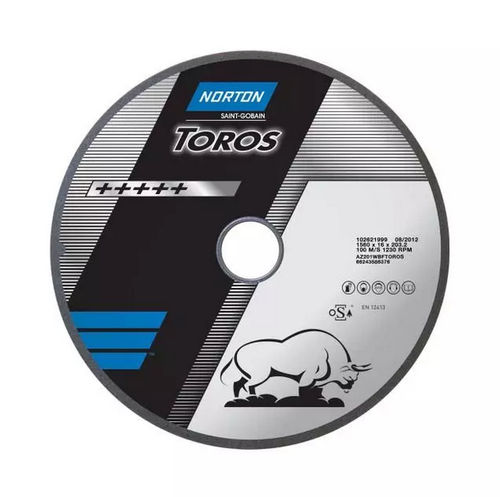 有色金属切削盘 - TOROS LAB LINE - Norton Abrasives/诺顿磨料 - 用于钢材 / 氧化铝 / 非强化型