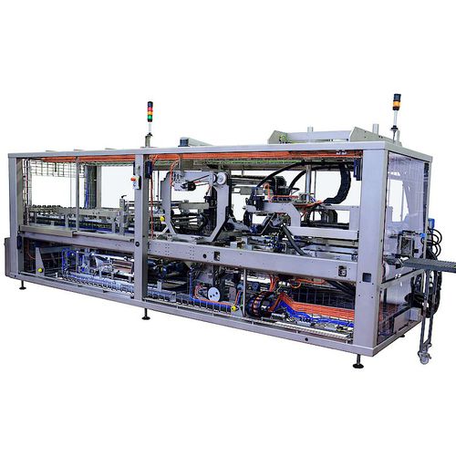 高速托盘装箱机 - CM/HTW - meurer Verpackungssysteme GmbH - 缠绕式 / 连续运动式 / 伺服控制式
