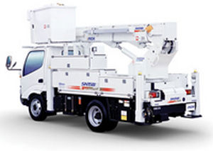 卡车安装式伸缩臂式升降机 - SN15B - Aichi Corporation - 电动