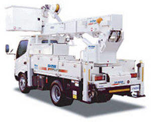 卡车安装式伸缩臂式升降机 - SH15B - Aichi Corporation - 电动