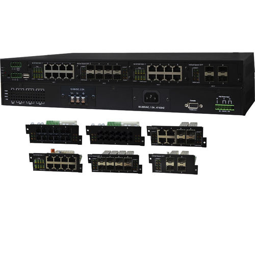 管理型以太网交换机 - I(P)GS-5400-2P-PT series - Lantech Communications Europe GmbH - 28端口 / 千兆 / 安装于机架