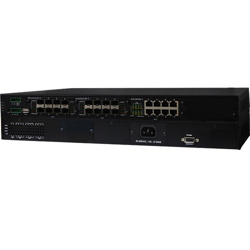 管理型以太网交换机 - IGS-5816-2P series - Lantech Communications Europe GmbH - 14 端口式 / 2 级 / 19" 机架