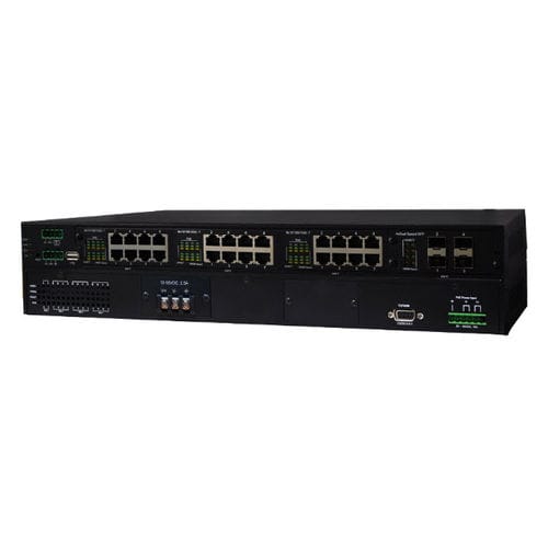 管理型以太网交换机 - IPGS-5424-PT series - Lantech Communications Europe GmbH - 28端口 / 安装于机架 / 嵌入式