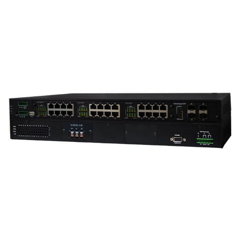 管理型以太网交换机 - IES-3424DSFP-2P series - Lantech Communications Europe GmbH - 28端口 / 千兆 / 2 级
