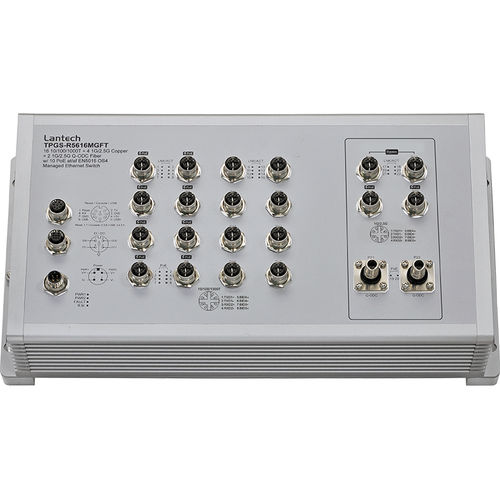 智能以太网交换机 - TPGS-R5616MGFT series - Lantech Communications Europe GmbH - 22 端口式 / 盒式 / 壁挂安装