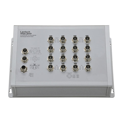 管理型以太网交换机 - TPGS-L5016T series - Lantech Communications Europe GmbH - 16 端口式 / 2 级 / 千兆