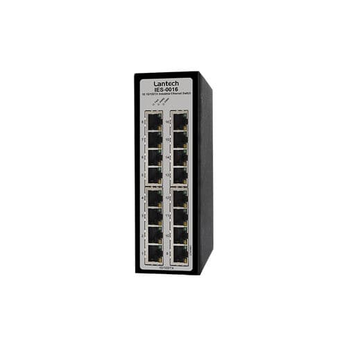 非管理型以太网交换机 - IES-0016 series - Lantech Communications Europe GmbH - 16 端口式 / 无线连接 / DIN导轨