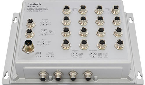 管理型以太网交换机 - IES-5416T series - Lantech Communications Europe GmbH - 20 端口式 / 千兆 / 标准