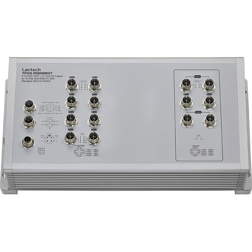 管理型以太网交换机 - TPGS-R5608MGT series - Lantech Communications Europe GmbH - 14 端口式 / 2 级 / 3 级
