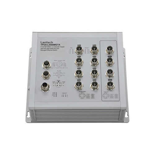 管理型以太网交换机 - TPGS-L5408MGTA series - Lantech Communications Europe GmbH - 12 端口式 / 2 级 / 3 级