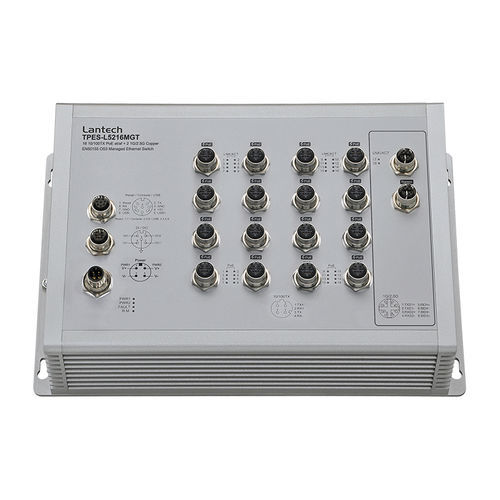 管理型以太网交换机 - T(P)ES-L5216MGT series - Lantech Communications Europe GmbH - 18 端口式 / 2 级 / 3 级
