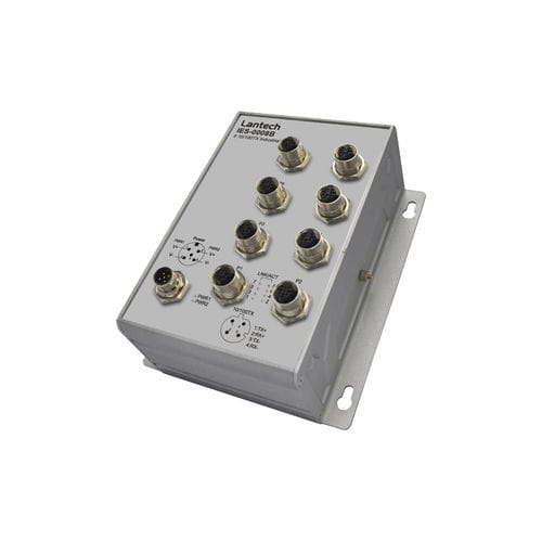 非管理型以太网交换机 - IES-0008B series - Lantech Communications Europe GmbH - 8端口 / 壁挂安装 / 冗余