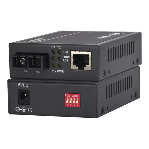 媒体变换器 - CM-011A series - Lantech Communications Europe GmbH - 以太网 / 光纤 / 架式