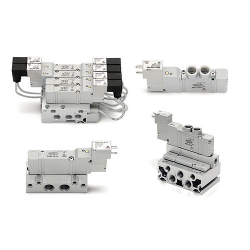 线轴气动分配器 - E series - CAMOZZI AUTOMATION/康茂胜 - 气动 / 电动 / 2位5通