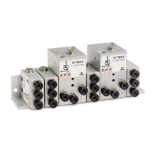 逻辑函数阀门 - 2L series - CAMOZZI AUTOMATION/康茂胜 - 塞栓 / 气动操控式 / 控制