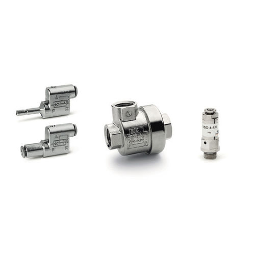 塞栓阀门 - VSC, VSO series - CAMOZZI AUTOMATION/康茂胜 - 用于空气 / 用于起重器 / 黄铜