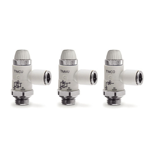 流量控制阀 - TMCU, TMVU, TMCO series - CAMOZZI AUTOMATION/康茂胜 - 针形 / 手动 / 用于空气