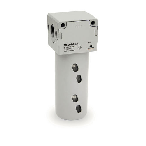芯式过滤器 - MC series - CAMOZZI AUTOMATION/康茂胜 - 金属 / 卡口连接式 / 紧凑型