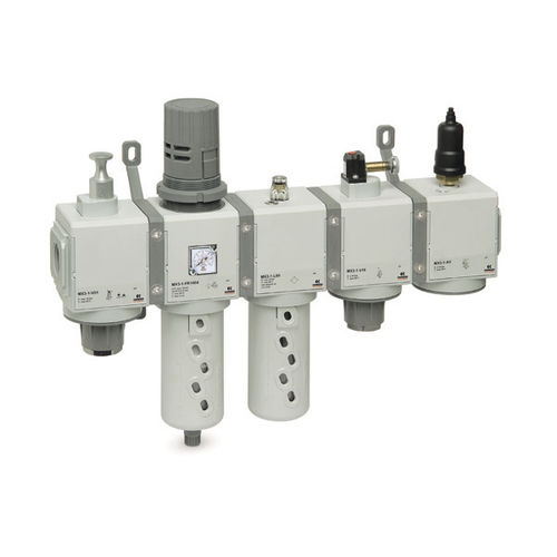 过滤器调节润滑器 / 压缩空气式 - MX series - CAMOZZI AUTOMATION/康茂胜 - 模块化 / 垂直 / 紧凑型