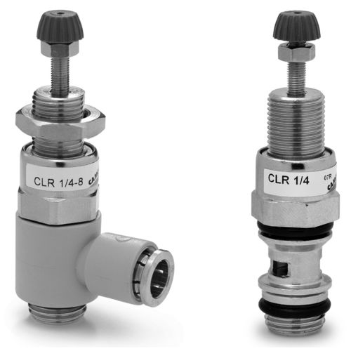 小型压力调节器 - CLR series - CAMOZZI AUTOMATION/康茂胜 - 活塞 / 单级 / 黄铜