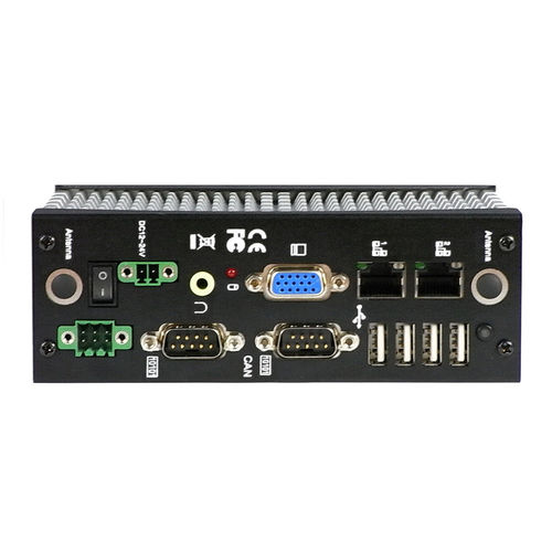 嵌入式电脑 - FX5326 - FabiaTech - DIN导轨 / Intel® Atom N2600 / VGA