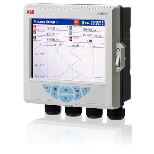 无纸记录仪 - SM500F - ABB Measurement & Analytics - 温度 / 湿度 / 以太网