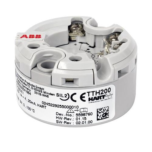 探头安装温度变送器 - TTH200 - ABB Measurement & Analytics - RTD / 热电偶 / HART