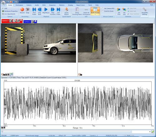 监控软件 - StreamPix 8 - EHD imaging - 三维运动 / 图像处理 / 诊断