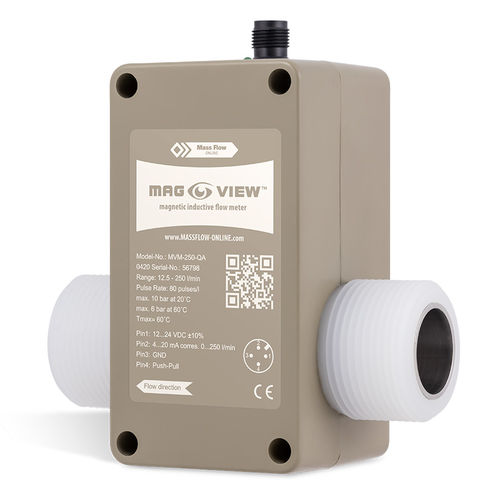 电磁流量计 - MVM-250-QA - Mass Flow ONLINE BV - 磁性 / 电感 / 体积