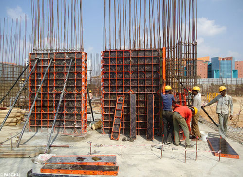 模块化模架 - GE - PASCHAL-Werk G. Maier GmbH - 范围 / 墙体模架 / 大面积