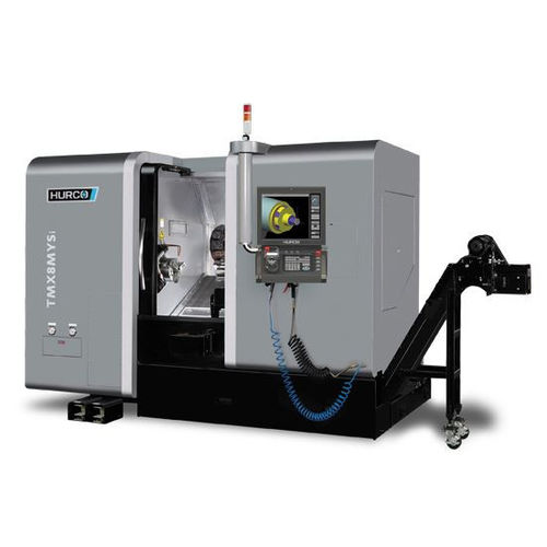 CNC数控车削加工中心 - TMX 8MYSi - Hurco GmbH Werkzeugmaschinen - 4轴 / VDI 40 / 12工具