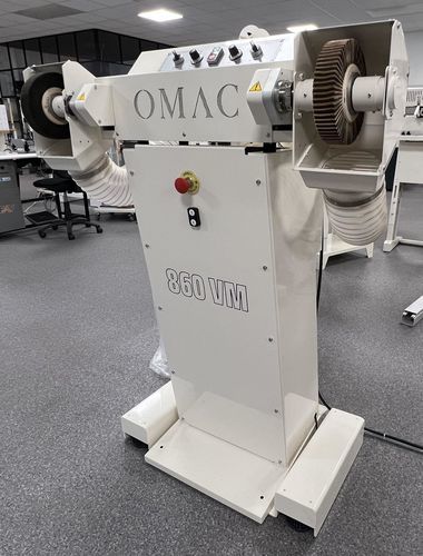 皮革抛光机 - OMAC 860 VM - Suteau-Anver - 工业 / 末道 / 抛光
