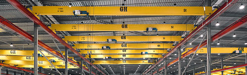单梁桥式起重机 - GH Cranes & Components - 自动化 / 带绞盘线