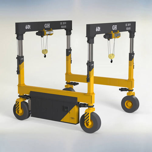 自走式龙门吊 - GH Cranes & Components - 用于预制件工地 / 土建工程 / 重载