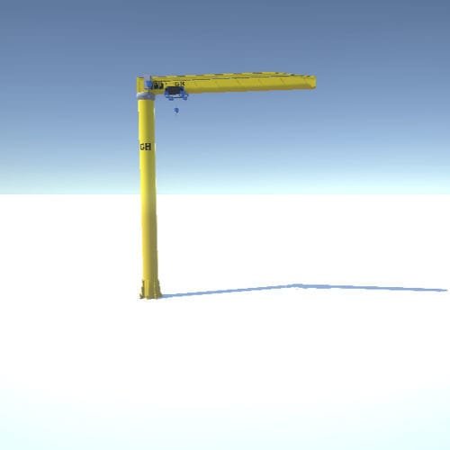立柱式旋臂起重机 - GPLN2 - GH Cranes & Components - 360° / 带绞盘 / 电动