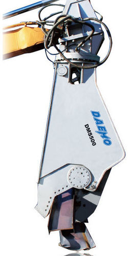 液压拆剪机 - DMS series - Daemo engineering Co., Ltd. - 挖掘机用 / 用于废铁