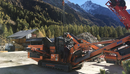 反击破碎机 - DUPLEX - Rockster Austria International GmbH - 移动式 / 履带式