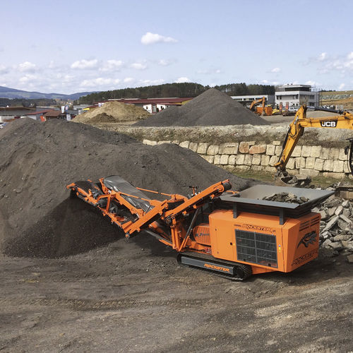 液压冲击式破碎机 - R700S - Rockster Austria International GmbH - 移动式 / 大容量 / 初级
