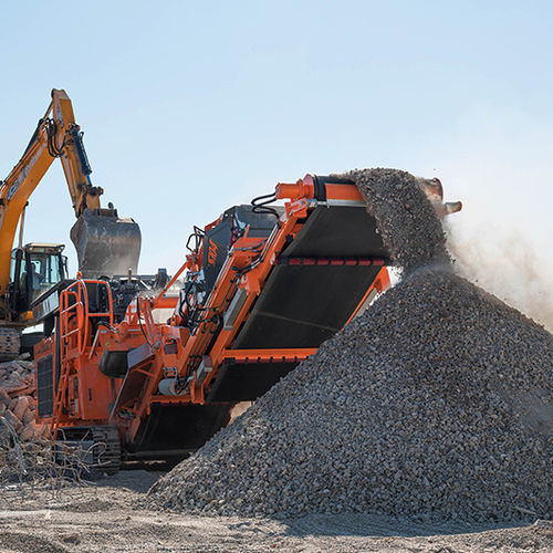 液压冲击式破碎机 - R1100DS - Rockster Austria International GmbH - 移动式 / 初级 / 大容量