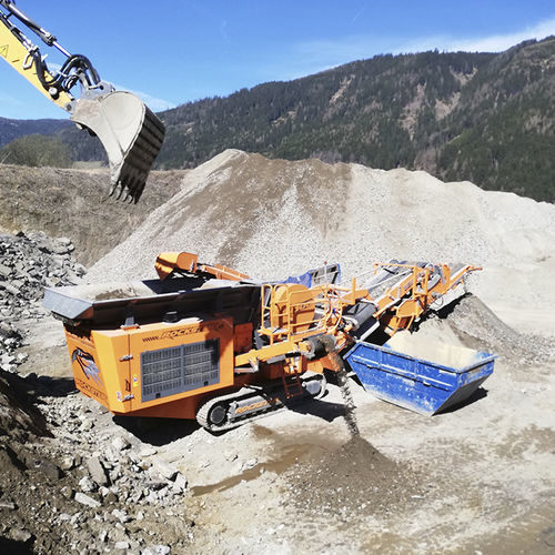 颚式破碎机 - R800 - Rockster Austria International GmbH - 移动式 / 大容量 / 初级