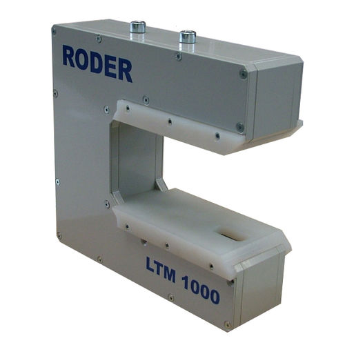 固定式测厚仪 - LTM 1000 - RODER - 激光 / 带自动校准功能