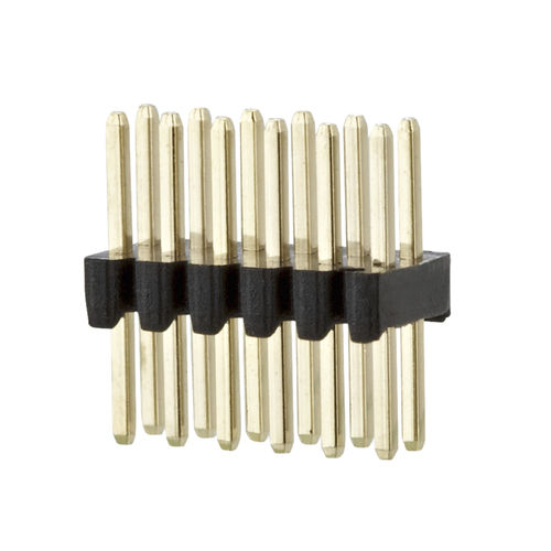公端排针 - PR20BxxVBDN - METZ CONNECT - 双排 / 直线型 / 1.27 mm (0.050")