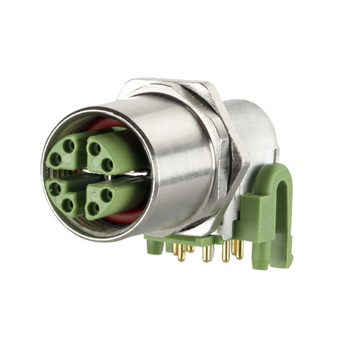 数据连接器 - MMT471A315 - METZ CONNECT - 母端 / M12编码X / 8极