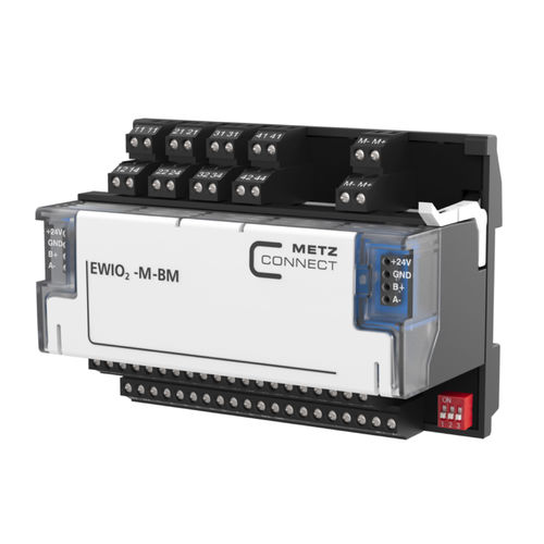 能量数据采集器 - EWIO2-M-BM M-Bus / BACnet / Modbus - METZ CONNECT - 用于仪表总线 / 以太网 / MODBUS