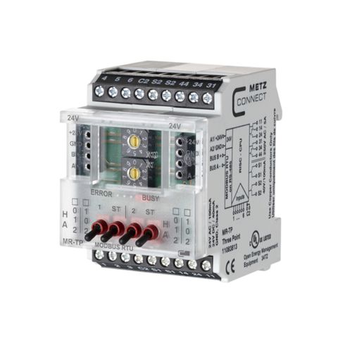 数字I/O模块 - MR-TP Modbus RTU - METZ CONNECT - MODBUS / 继电器输出 / 6路数字输入