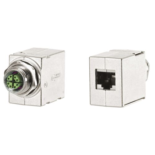 电柜电源适配器 - MWN811A415 - METZ CONNECT - 母端 / RJ45 / 锌承压模压