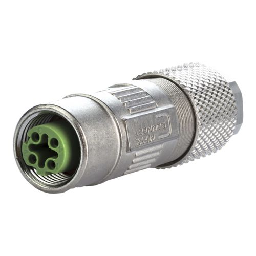 数据连接器 -  MMF881A115 - METZ CONNECT - 母端 / M12编码D / 4极