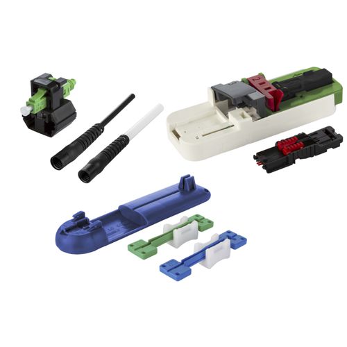 数据连接器 - 1509QKJA002C-E  - METZ CONNECT - 混合 / 光纤 / 弹性材料