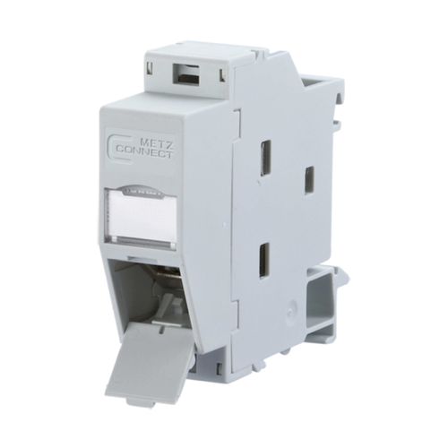 数据连接器 - 1309A07003-E - METZ CONNECT - RJ45 / 用于 DIN 导轨 / IEC