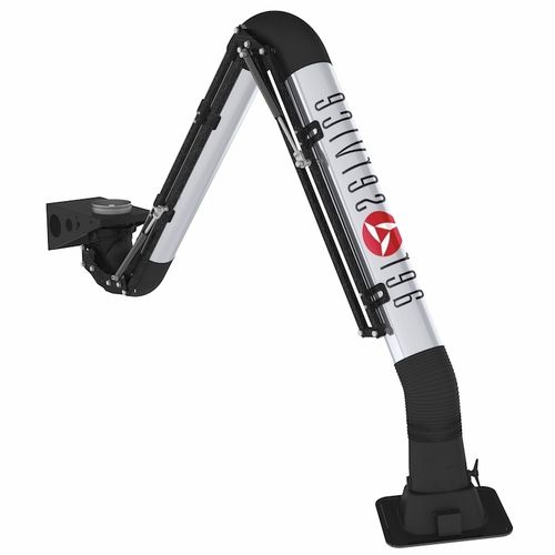 固定式吸气臂 - ARMOTECH series - AERSERVICE EQUIPMENTS SRL - 壁挂 / 关节型 / 刚性
